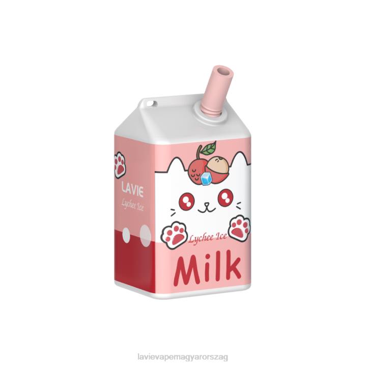 BJV0183 Lavie Vape Budapest | licsi jég LAVIE MILK 7000 fújás